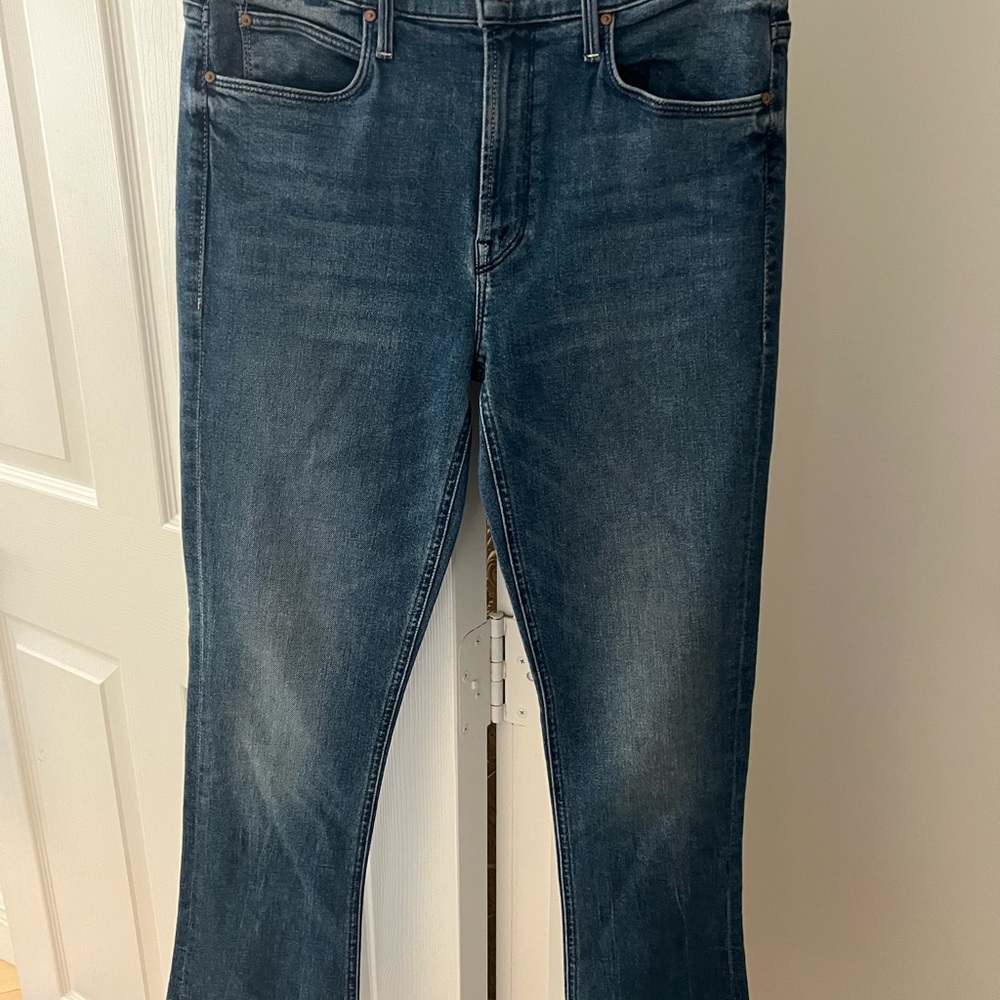 MOTHER High Rise Blue Jeans Classic Denim Style